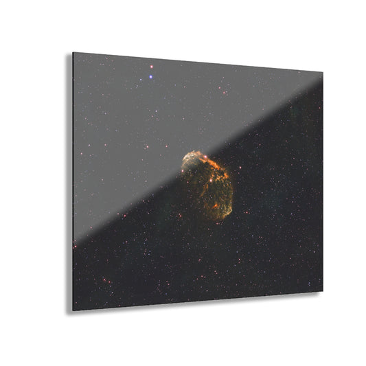 Crescent Nebula Acrylic Print (French Cleat Hanging)