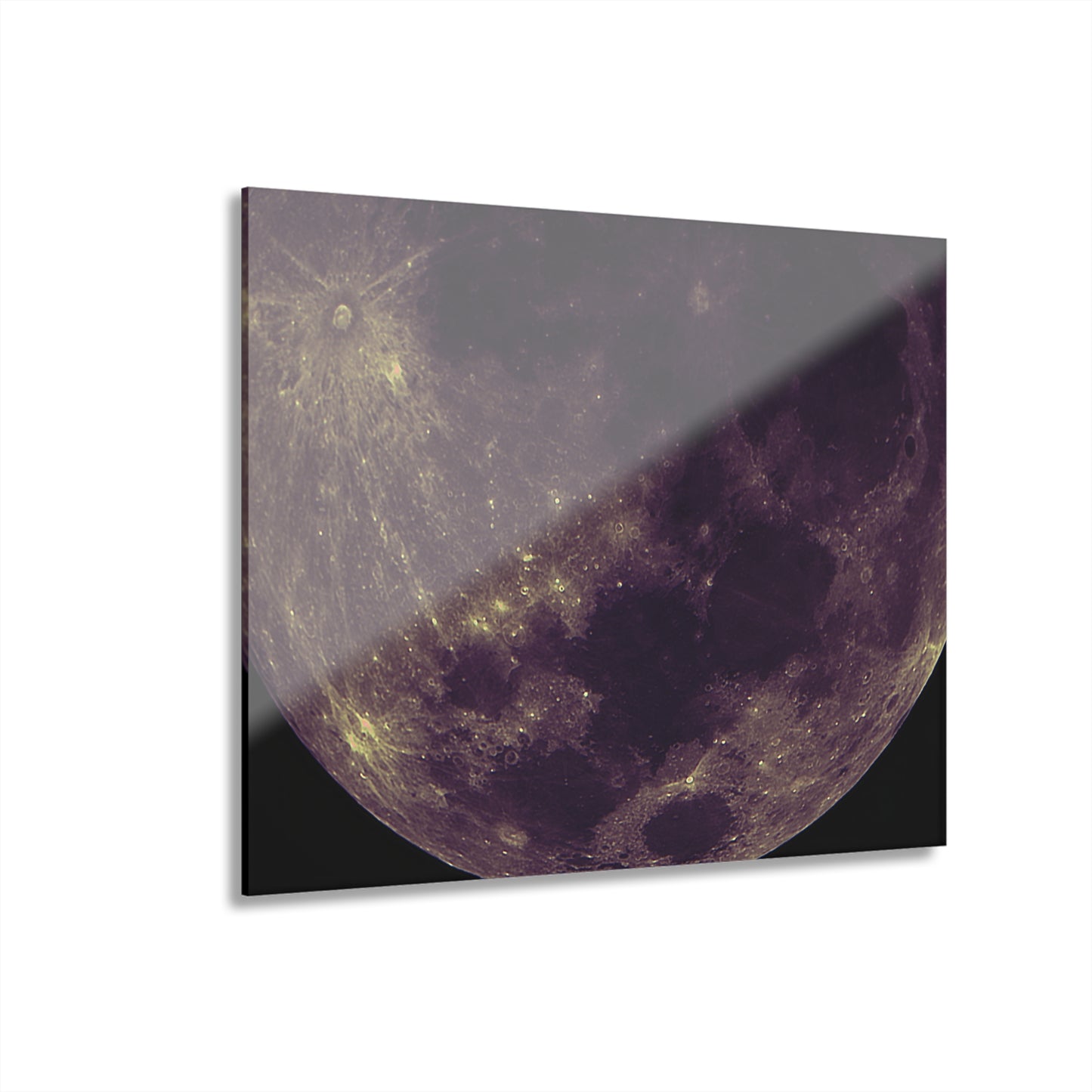 Moon Acrylic Print (French Cleat Hanging)