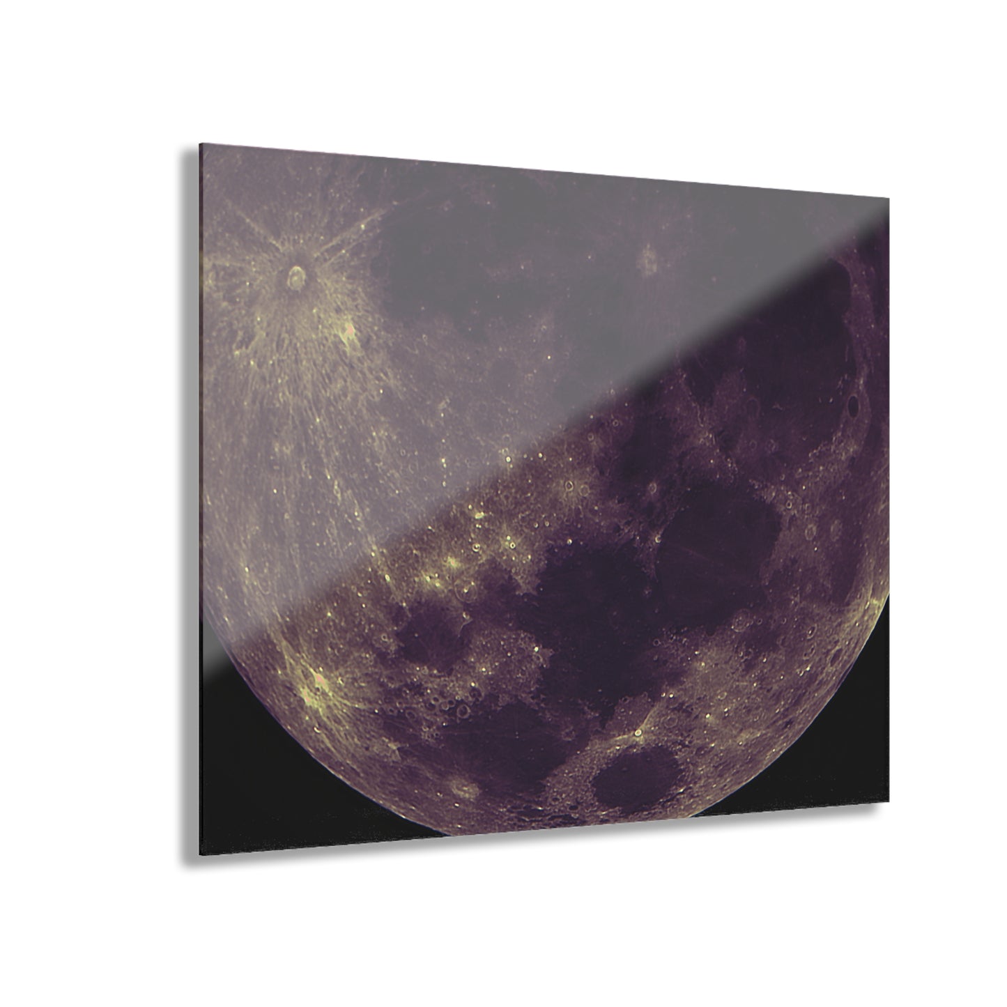 Moon Acrylic Print (French Cleat Hanging)