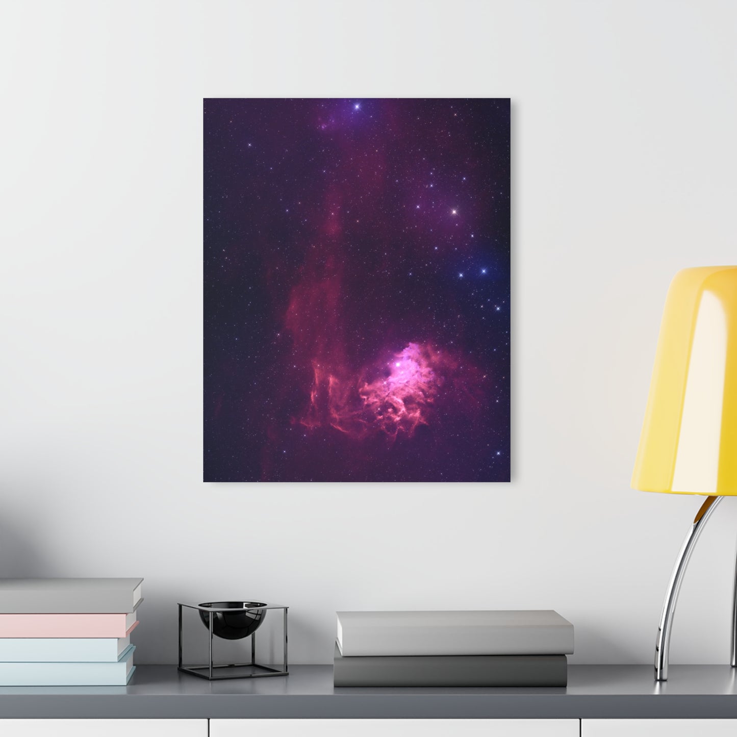 Flaming Star Nebula Acrylic Print (French Cleat Hanging)